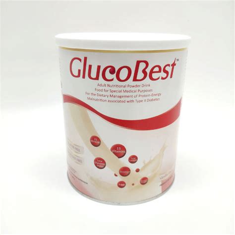 Glucobest Vanilla Powder Drink 800g .